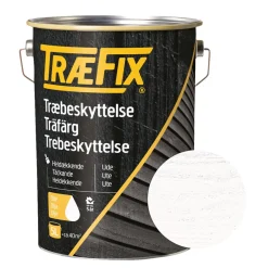 Träfärg Husvit 5 L Træfix