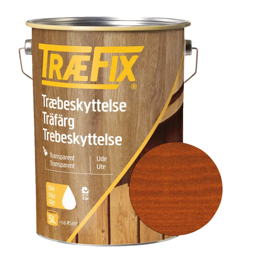 Trälasyr Mahogny 5 L Træfix