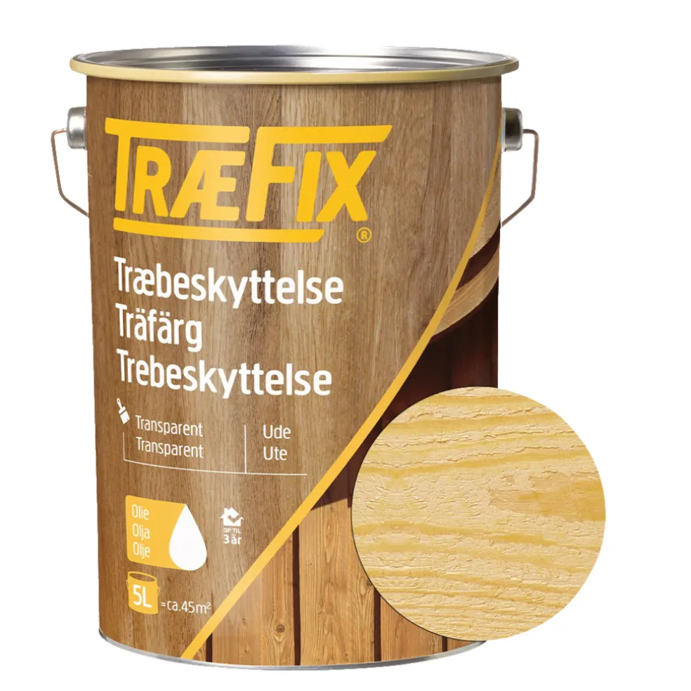 Trälasyr Transparent 5 L Træfix