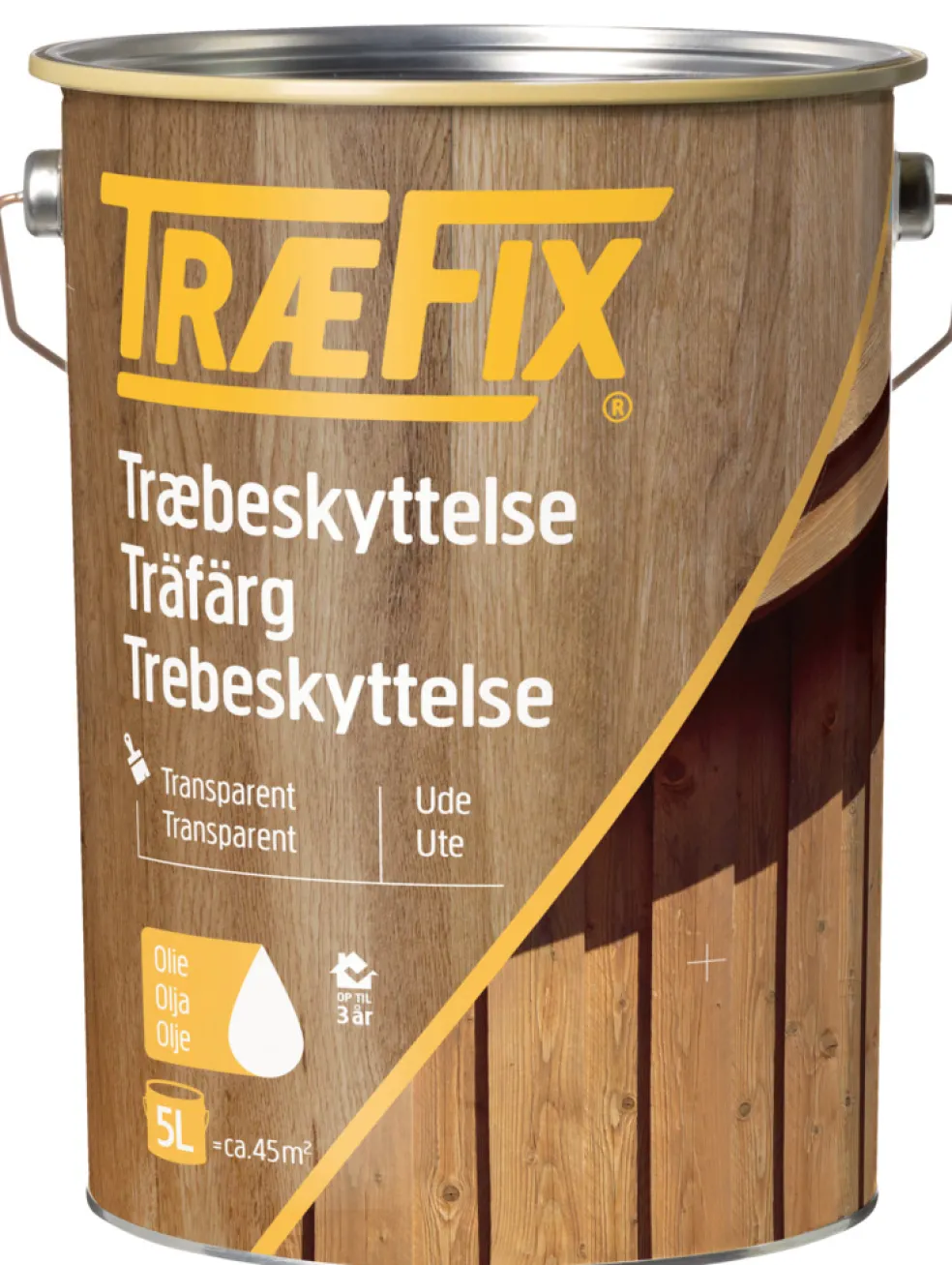 Trälasyr Transparent 5 L Træfix