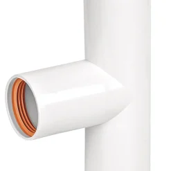 T-rör Vit Ø32 mm Faluplast