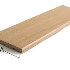 Tröskel Ek Massiv 9 x 90 x 1000 mm Habo