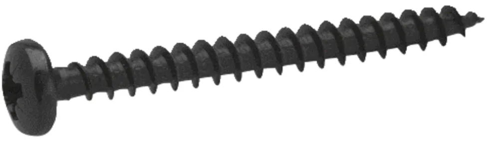 Träskruv RXH Svart 4 x 20 mm 10-pack Heco