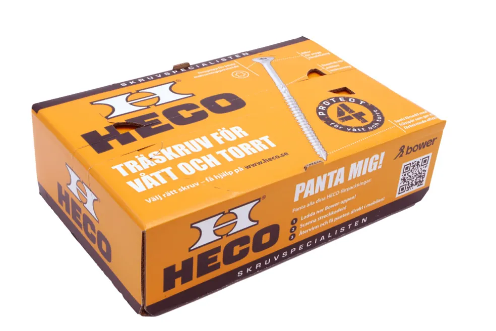 Träskruv Protect 4 TFT 6 x 120 mm 300-pack Heco