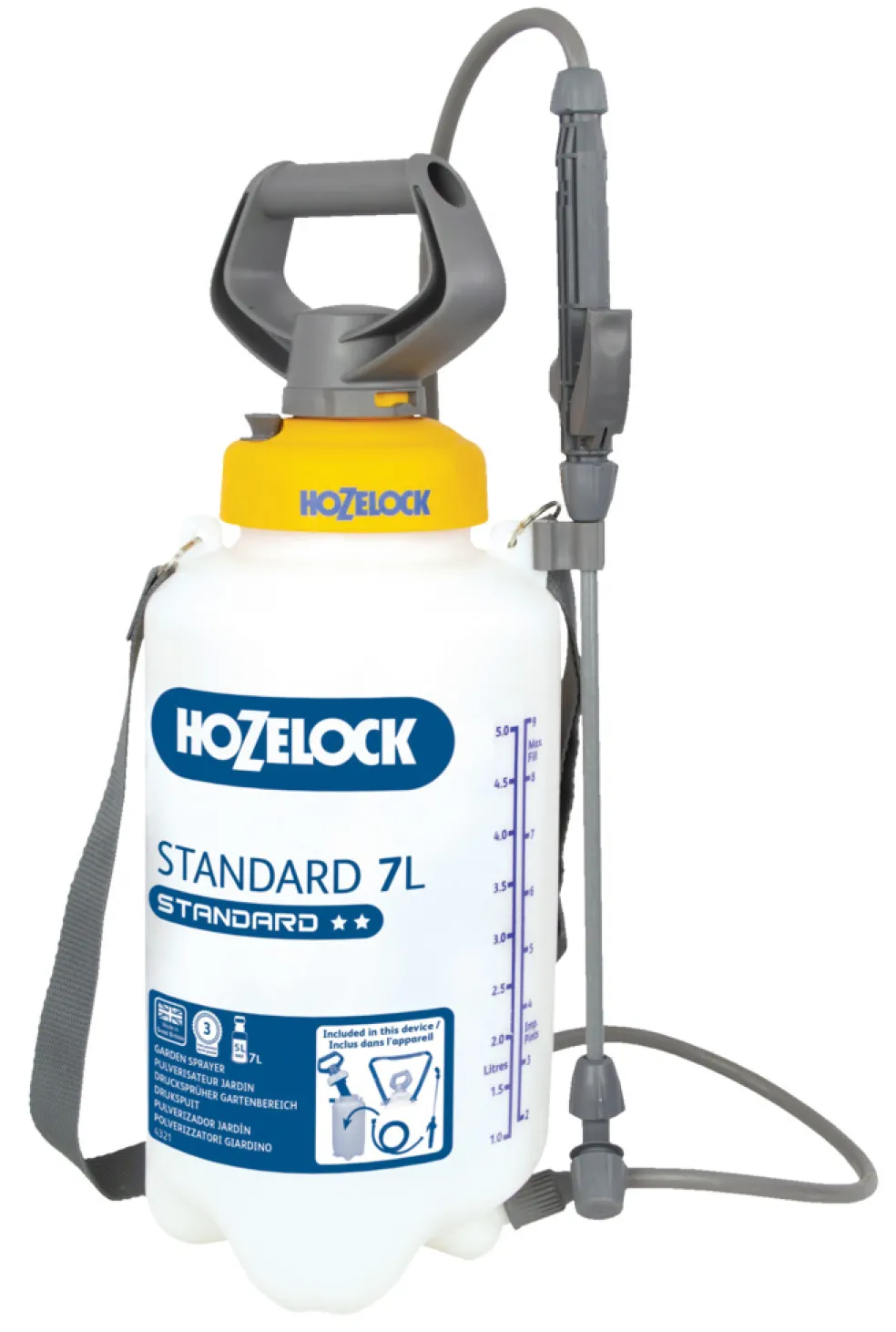 Tryckspruta Standard 7 L Hozelock