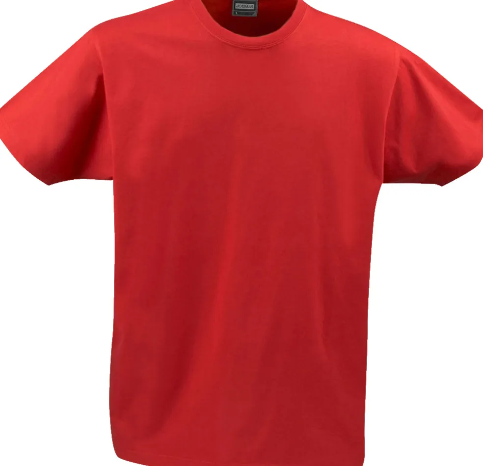 T-shirt Röd Strl. XXL Jobman Workwear