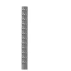 T-stolpe Broken Galvad 1050 mm Steel Design
