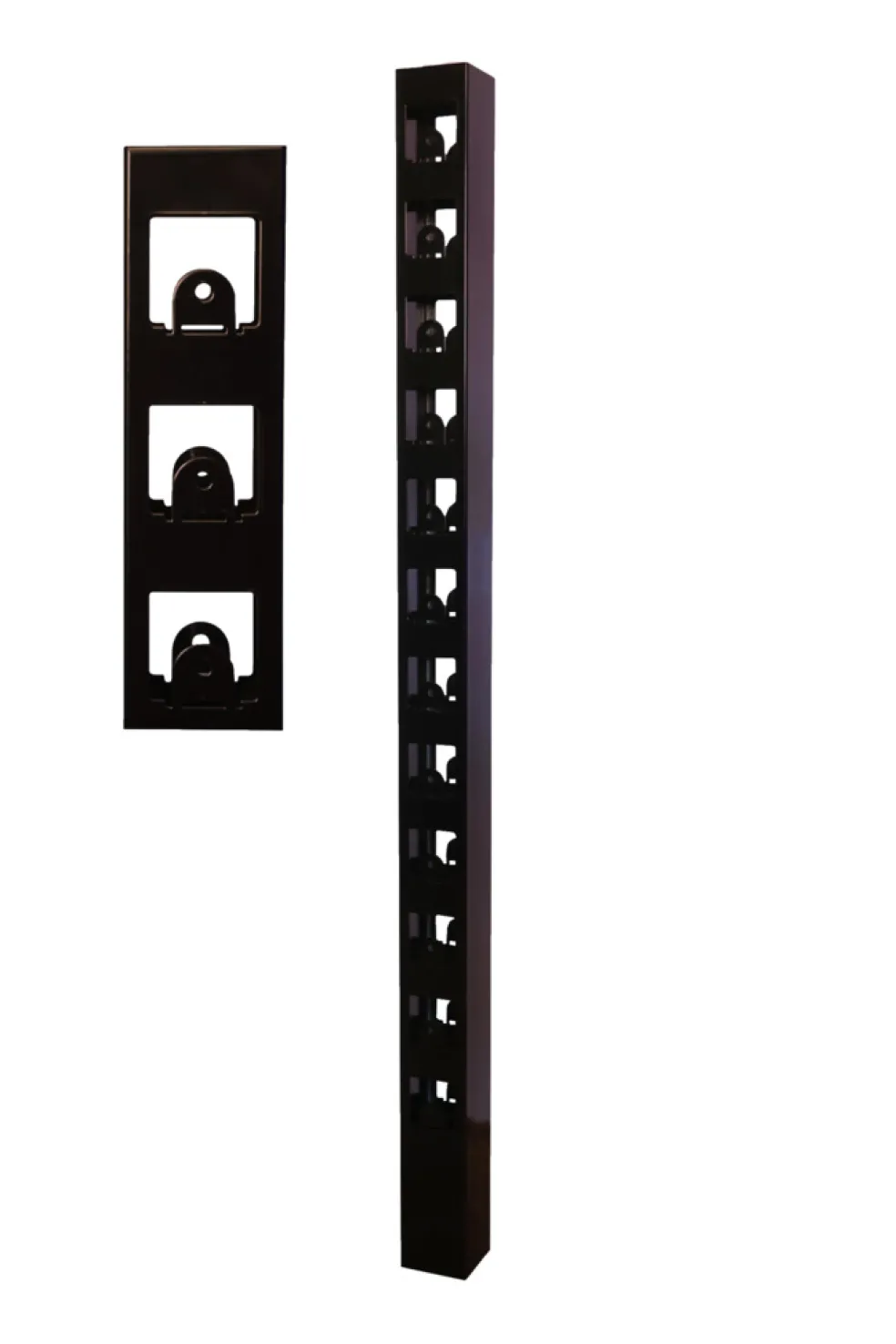 T-stolpe Harstena Svart 1450 mm Steel Design