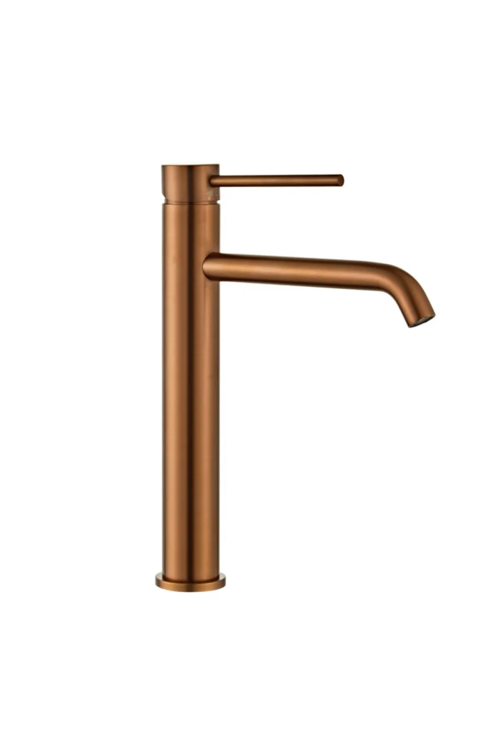 Tvättställsblandare Slim Vinkel Koppar 282 mm