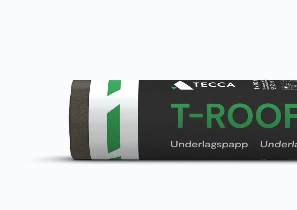 Underlagspapp T-Roof YAM 2000 1 x 10 m Tecca