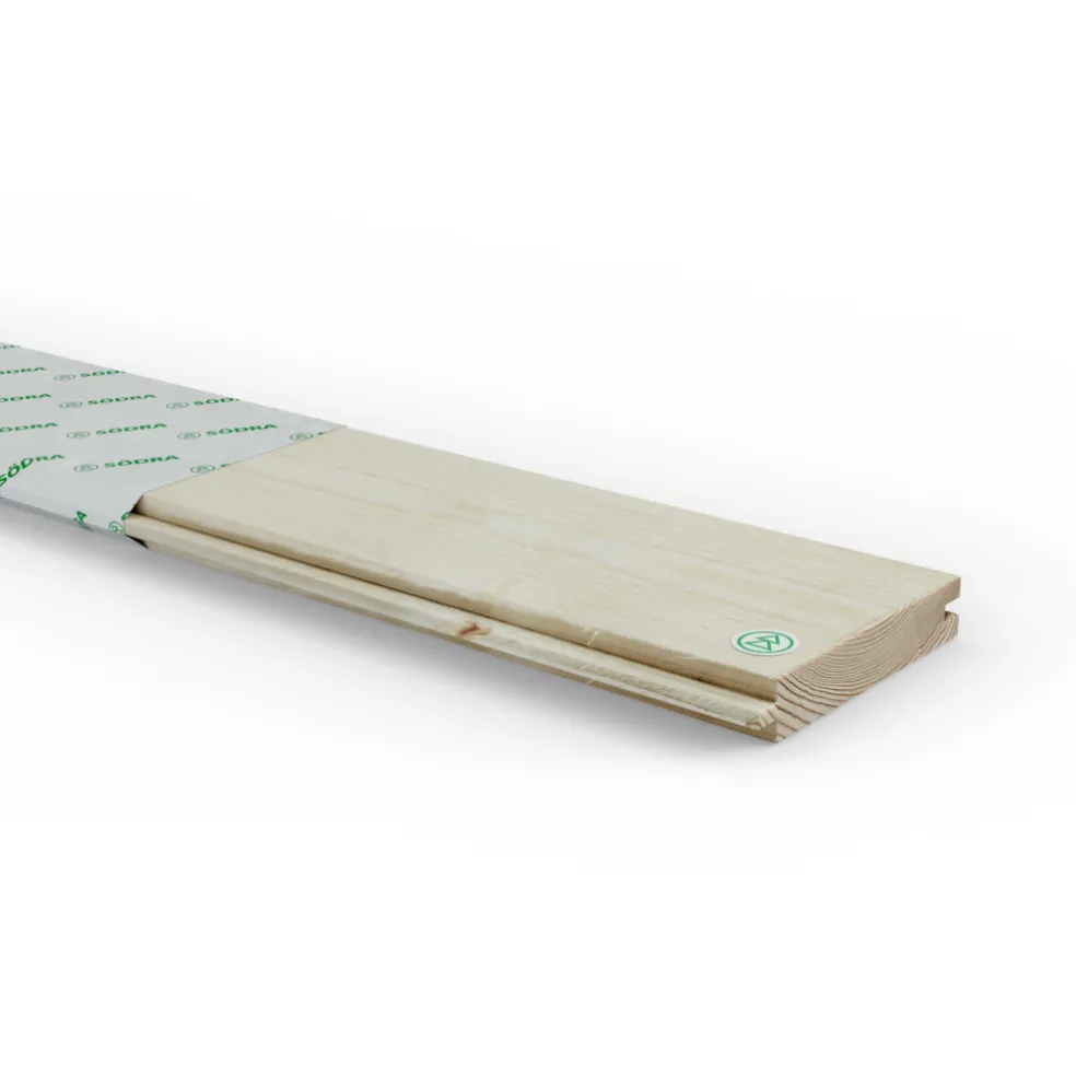 Underlagsspont 17 x 95 mm - 4,8 m Södra Wood
