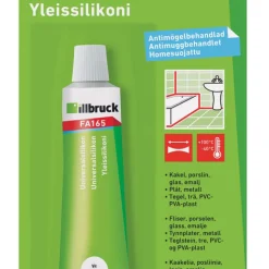 Universalsilikon FA165 Vit 40 ml illbruck