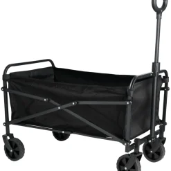 Vagn Hopfällbar Svart 93 x 75 x 46,5 cm Sunlife