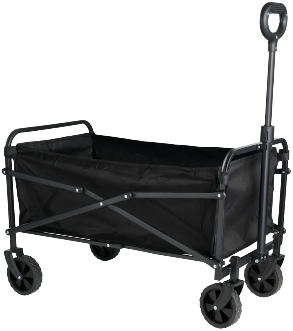 Vagn Hopfällbar Svart 93 x 75 x 46,5 cm Sunlife