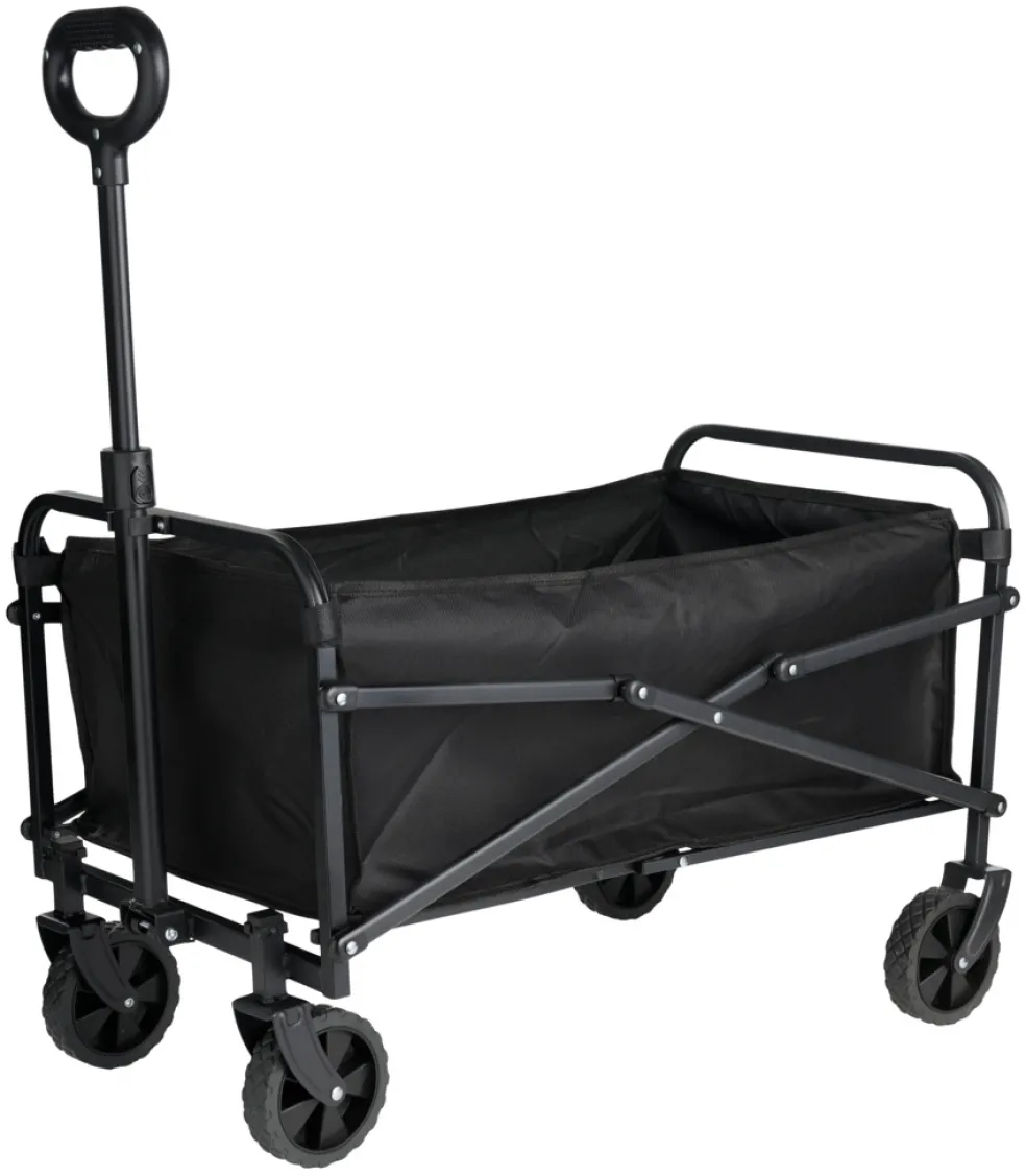 Vagn Hopfällbar Svart 93 x 75 x 46,5 cm Sunlife