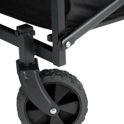 Vagn Hopfällbar Svart 93 x 75 x 46,5 cm Sunlife