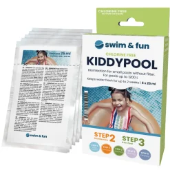 Vattenrening Kiddypool Klorfri 5 x 25 ml Swim & Fun