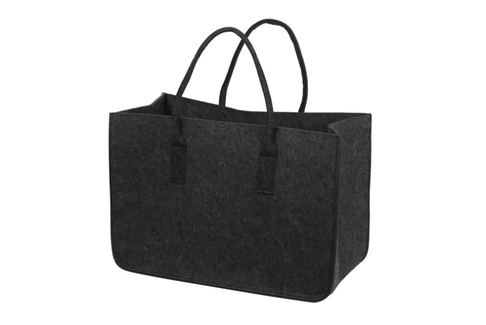 Vedpåse Filt 50 x 34 x 35 cm Glöd
