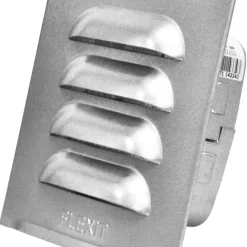 Ventilgaller Aluzink m/ram 125 x 125 mm Flexit