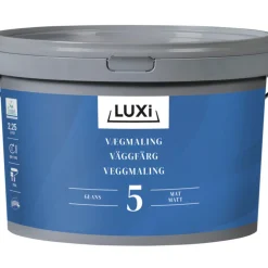 Väggfärg 5 Vit 2,25 L Luxi