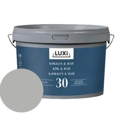 Väggfärg Kök & Bad Ljusgrå 2,25 L Luxi