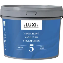 Väggfärg Vit 9 L Luxi