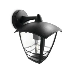 Vägglampa Creek Svart Hängande Philips