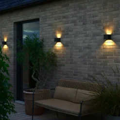 Vägglampa Milda Kubi Svart Nordlux