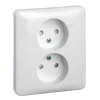 Vägguttag 2-vägs Ojordat Exxact Schneider Electric