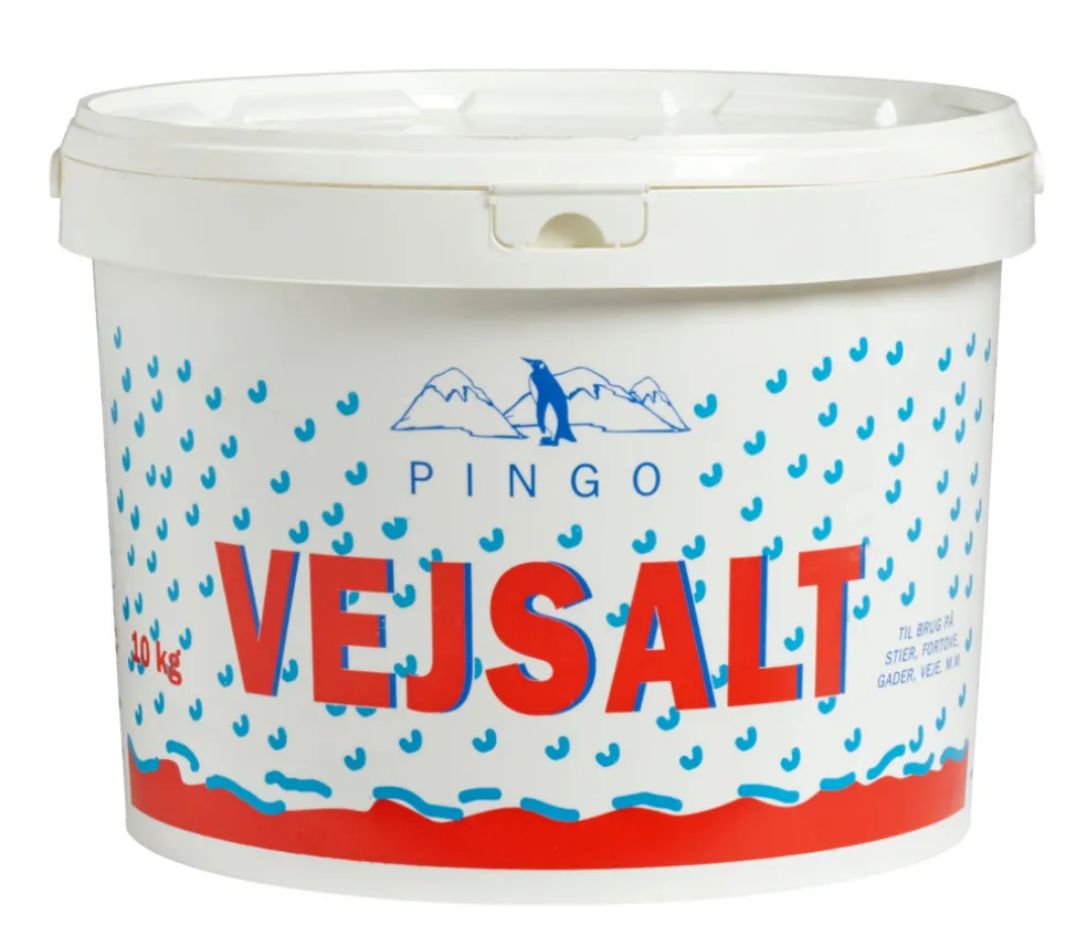 Vägsalt 10 kg Hink Pingo
