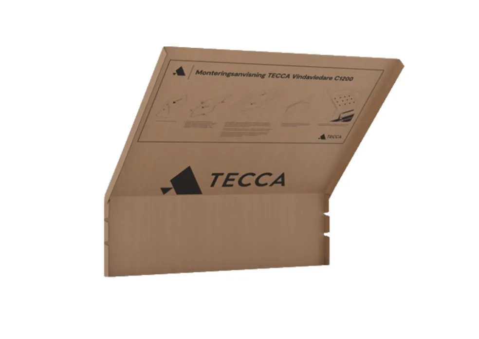 Vindavledare Airgap Eaves C1200 1240 x 1242 mm Tecca