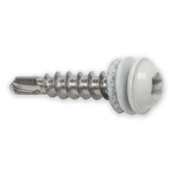 Vindskiveskruv Protect 4 Vit 4,2 x 25 mm 100-pack Heco