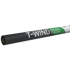 Vindskydd T-Wind Basic Svart 1250 mm x 20 m Tecca