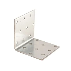 Vinkelbeslag Varmförzinkat 60 x 60 x 100 mm Heco
