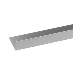 Vinkellist Alu Blank 10 x 15 mm - 2 m