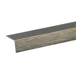 Vinkellist Alu Borstad 25 x 25 mm - 2 m
