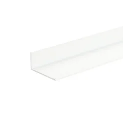 Vinkellist Alu Vit 25 x 25 mm - 1 m