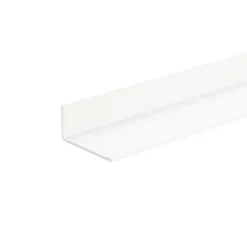 Vinkellist Alu Vit 10 x 15 mm - 1 m