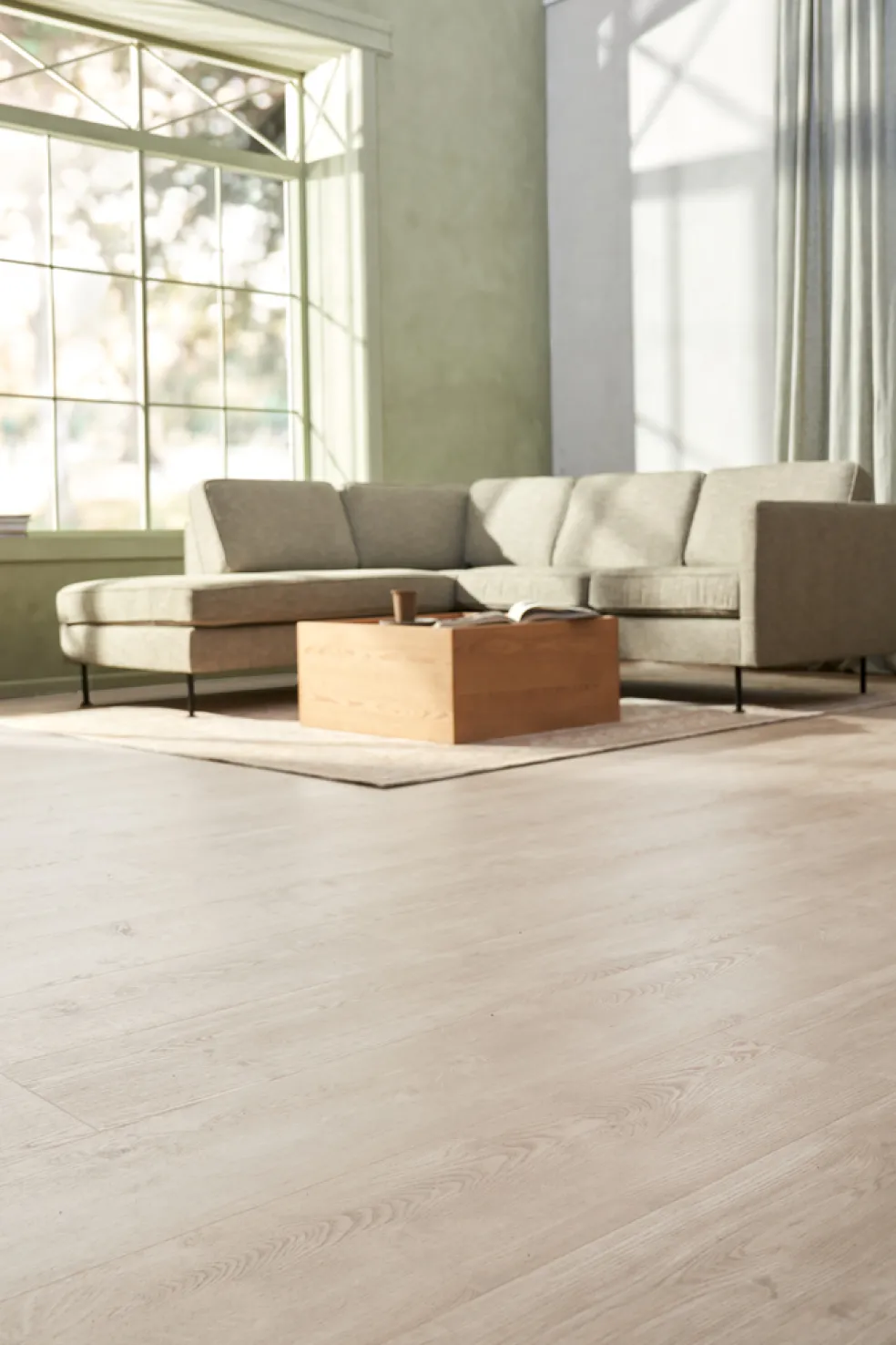 Vinylgolv Impressive Grey Washed Oak Wallmann