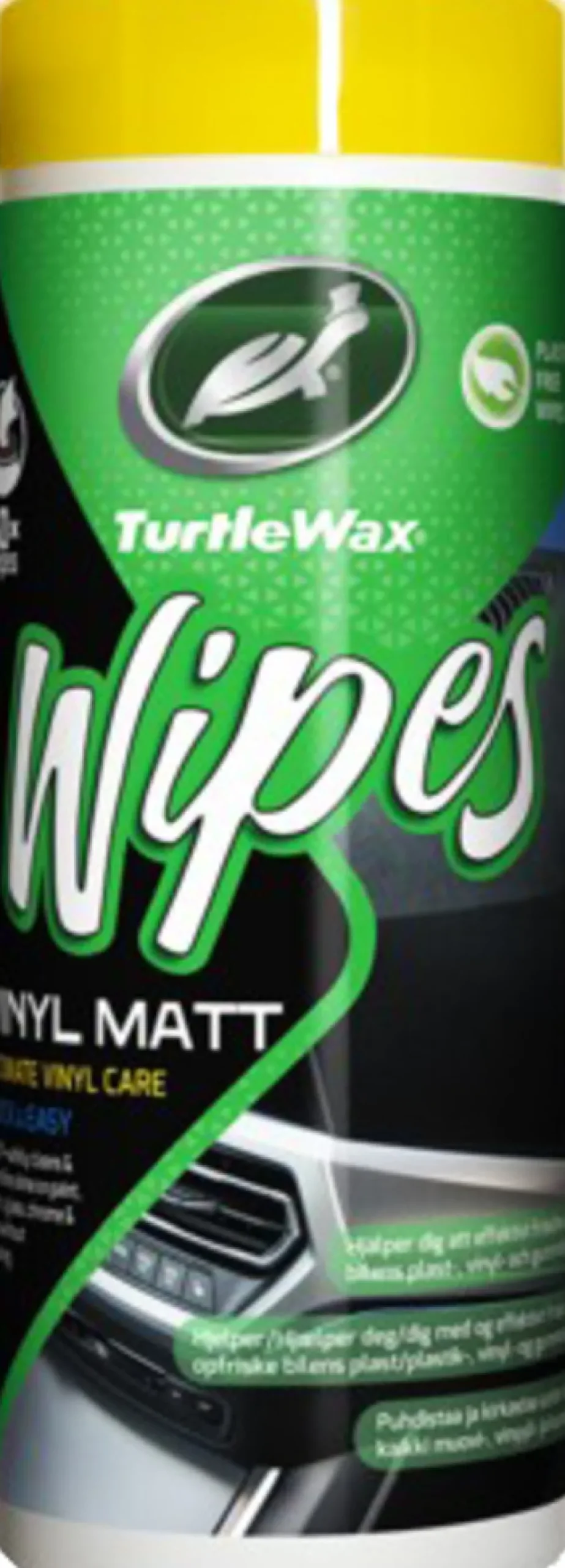 Våtservetter Vinyl Matt Wipes 40-pack Turtle Wax