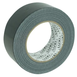 Vävtejp Svart 48 mm x 50 m Luxi