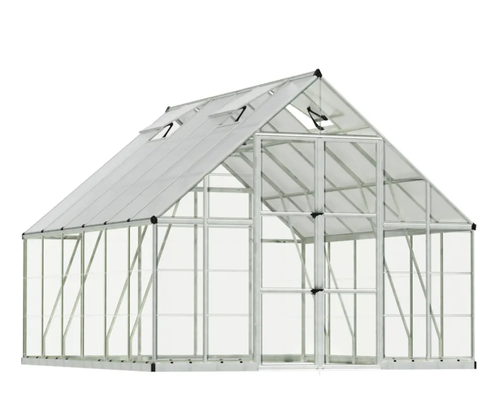 Växthus Balance 10,8 m² Silver Canopia by Palram