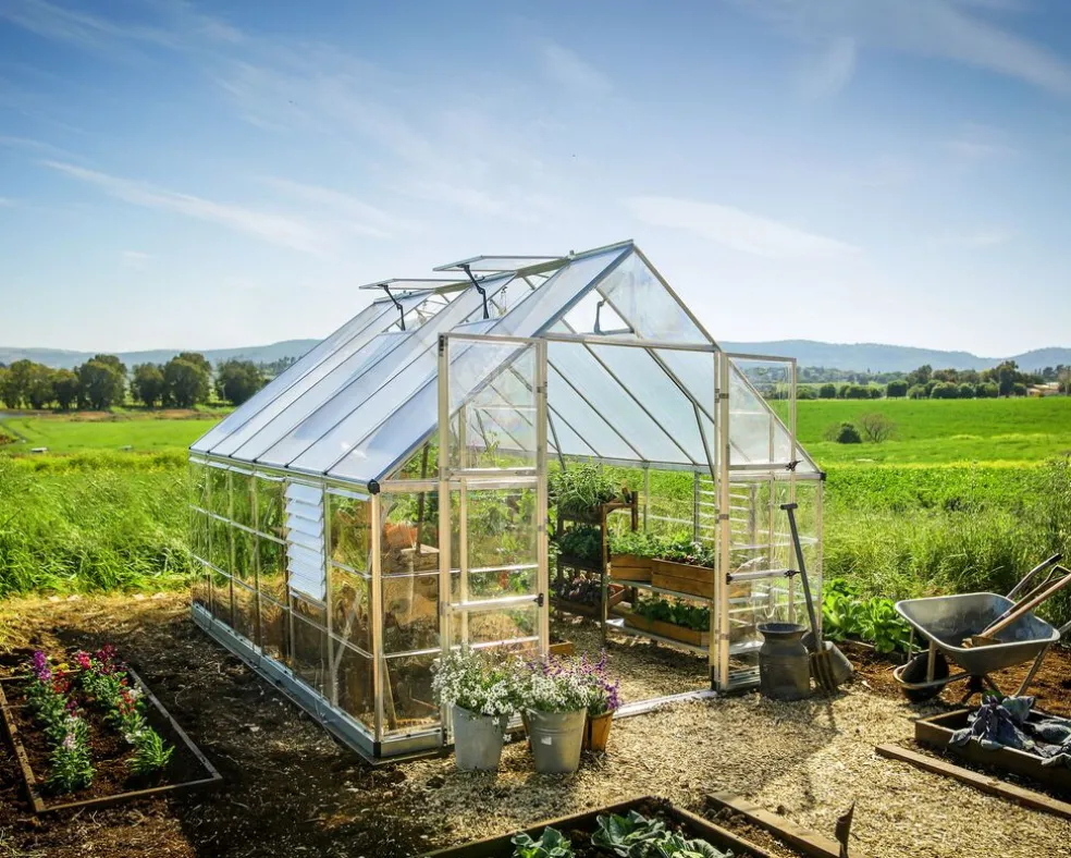 Växthus Balance 10,8 m² Silver Canopia by Palram