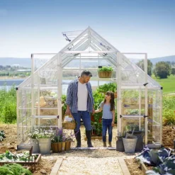 Växthus Balance 14,3 m² Silver Canopia by Palram