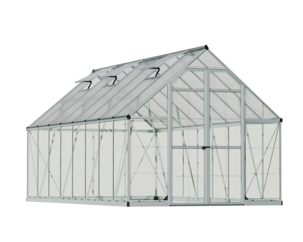 Växthus Balance 11,9 m² Silver Canopia by Palram