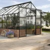 Växthus Cassandra 9900 Svart Glas 9,9 m² Vitavia