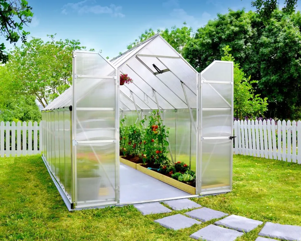 Växthus Essence 11,8 m² Silver Canopia by Palram