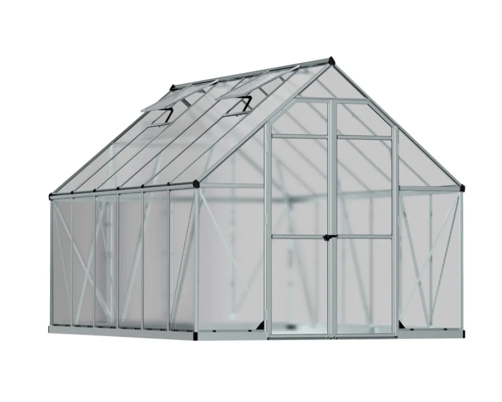 Växthus Essence 9 m² Silver Canopia by Palram