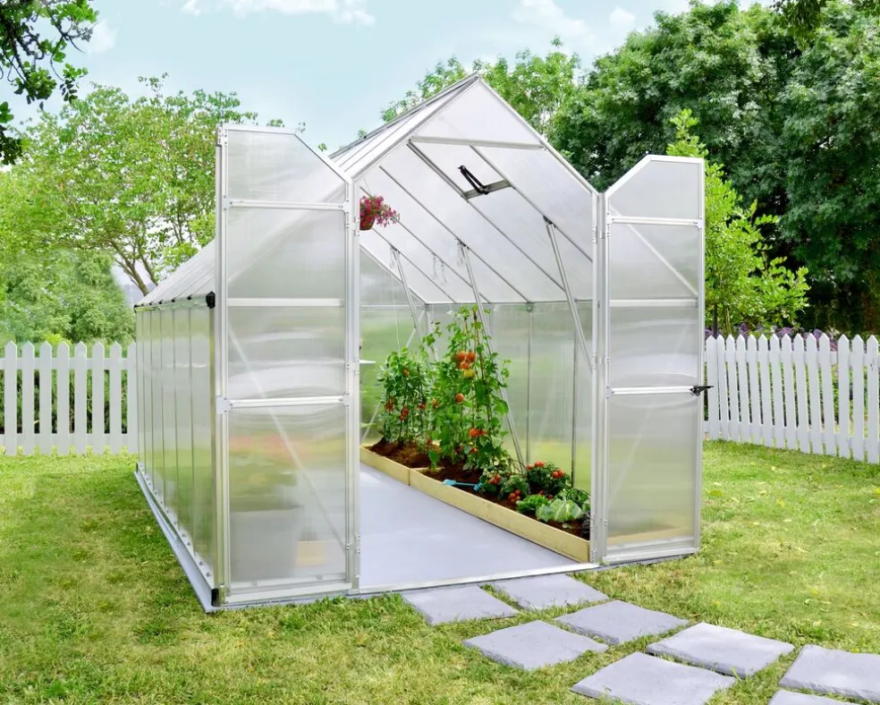Växthus Essence 9 m² Silver Canopia by Palram