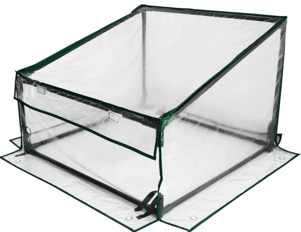 Växthus Fristående PVC 70 x 70 x 35/50 cm